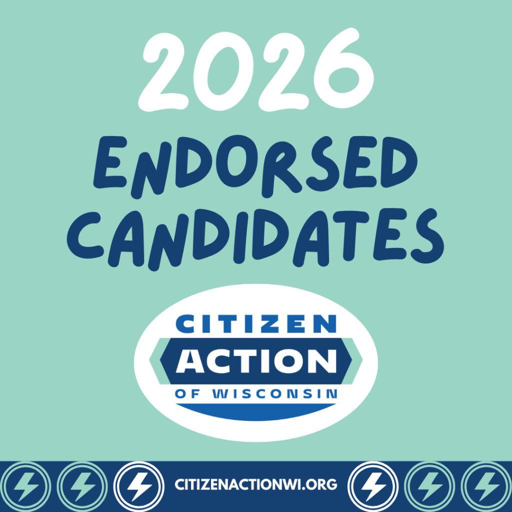 Citizen Action of Wisconsin 2026 Spring Election Endorsements 